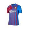 Billiga FC Barcelona Frenkie de Jong #21 Replika Hemmatröja 2021/22 Kortärmad för Herr rea