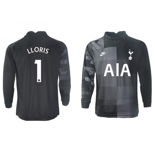 Billiga Tottenham Hotspur Målvakt Hugo Lloris #1 Replika Bortatröja 2021/22 Herr Långärmad