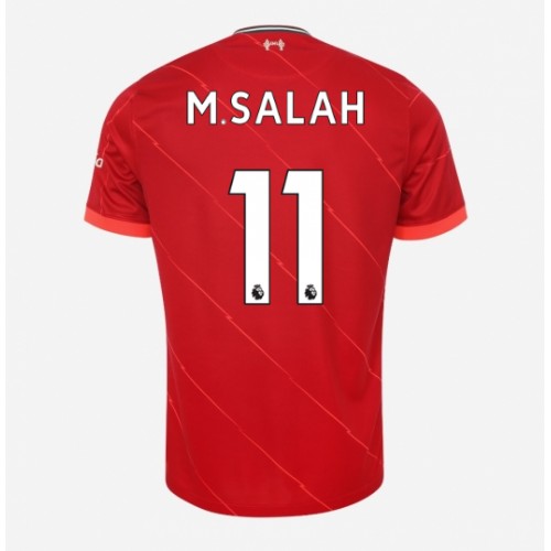 Billigt Liverpool Mohamed Salah #11 Replika Hemmatröja 2021/22 Röd Herr Kortärmad For Rea