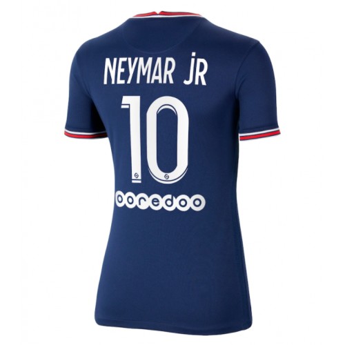 Paris Saint-Germain Neymar Jr #10 Replika Hemmatröja 2021/22 Damer Marinblå Kortärmad