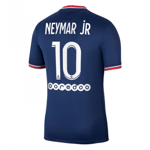 Paris Saint-Germain Neymar Jr #10 Replika Hemmatröja 2021/22 Marinblå Herr Kortärmad