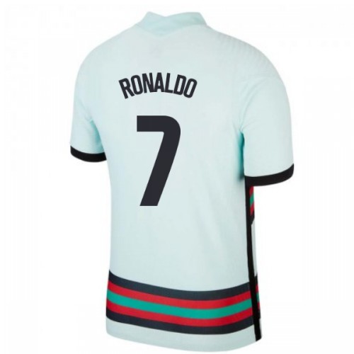 Portugal Cristiano Ronaldo #7 Replika Bortatröja EM 2020 Herr Kortärmad
