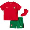 Portugal Cristiano Ronaldo #7 Replika Hemmatröja EM 2020 Barn Kortärmad + Korta byxor-1