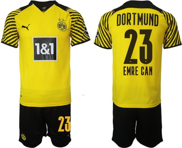 Nya Emre Can 23# Borussia Dortmund Hemmatröja Herr 2023 Kortärmad+ Korta byxor