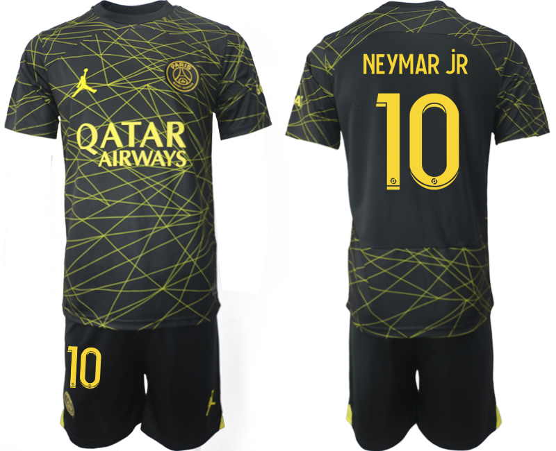 Nya Paris Saint-Germain PSG 2023 Bortatröja för Herr NEYMAR jR 10