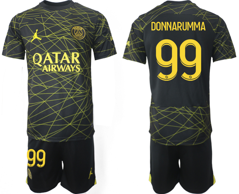 Nya Paris Saint-Germain PSG 2023 Bortatröja Fotbollskläder Herr DONNARUMMA 99