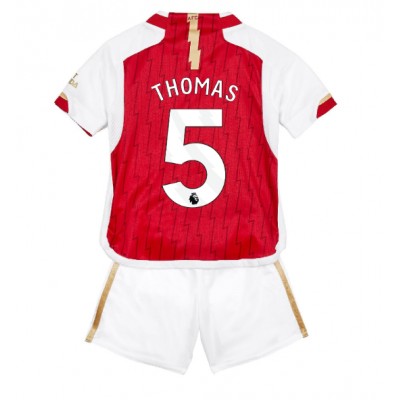 Billiga Fotbollströjor Barn Arsenal Hemmatröja med namn Thomas Partey 5