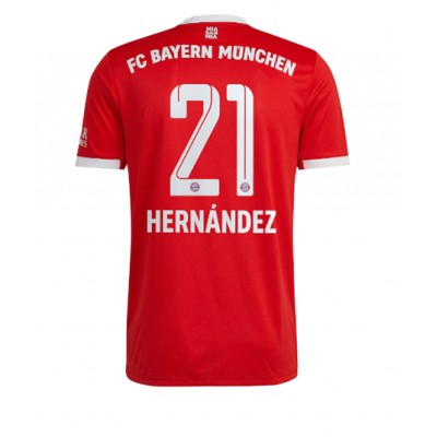 Billiga Fotbollströjor Bayern München Hemmatröja 2022-23 Kortärmad Lucas HERNÁNDEZ 21