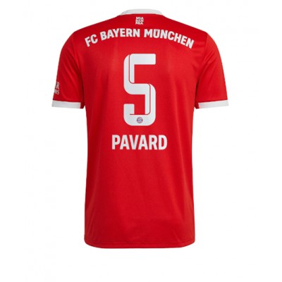 Billiga Fotbollströjor Bayern München Hemmatröja 2022-23 Kortärmad tryck Benjamin Pavard 5