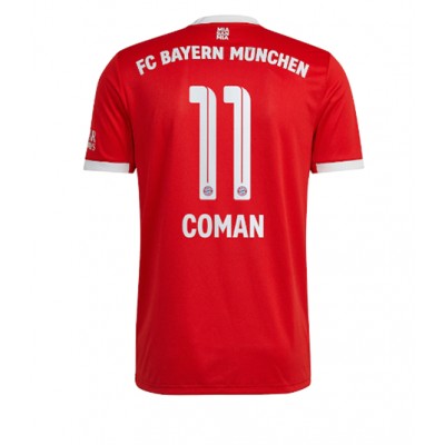 Billiga Fotbollströjor Bayern München Hemmatröja 2022-23 Kortärmad tryck Kingsley Coman 11
