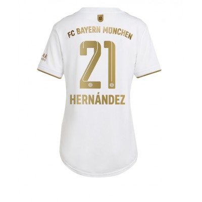 Billiga Fotbollströjor Bayern Munich Bortatröja 2022-23 Kortärmad Lucas Hernandez 21