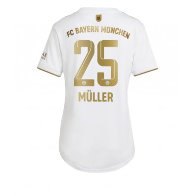 Billiga Fotbollströjor Bayern Munich Bortatröja 2022-23 Kortärmad Thomas Muller 25