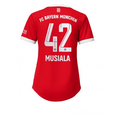 Billiga Fotbollströjor Bayern Munich Hemmatröja 2022-23 Kortärmad Jamal Musiala 42