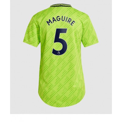 Billiga Fotbollströjor Dam Fotbollskläder Manchester United Tredje Tröja 2022-23 Kortärmad Harry Maguire 5