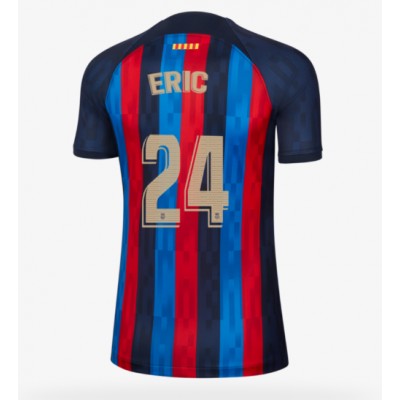 Billiga Fotbollströjor Dam fotbollströjor FC Barcelona Hemmatröja 2022-23 Kortärmad Eric Garcia 24