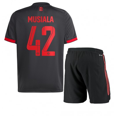 Nya FC Bayern München 22/23 billigt fotbollströja barn med namn Musiala 42