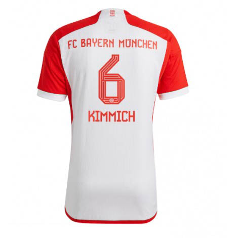 Billiga Fotbollströjor FC Bayern München 23/24 billigt Hemmatröja herr med namn Kimmich 6