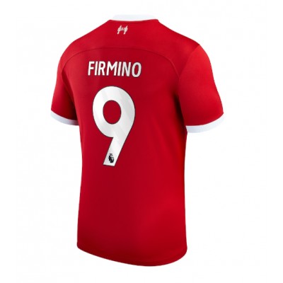 Billiga Fotbollströjor Herr Liverpool 2023-24 Hemmatröja Kortärmad Roberto Firmino 9