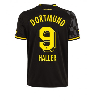 Billiga Fotbollströjor Borussia Dortmund BVB Bortatröja 2022-23 Kortärmad Fotbollströjor för Herr Sebastien HALLER 9