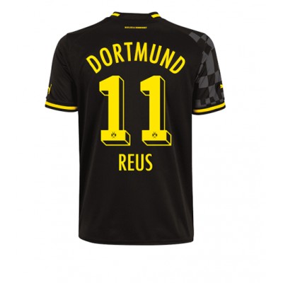 Billiga Fotbollströjor Borussia Dortmund BVB Bortatröja 2022-23 Kortärmad Fotbollströjor för Herr Marco Reus 11