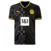 Billiga Fotbollströjor Borussia Dortmund BVB Herr Bortatröja 2022-23 Kortärmad fotbollströjor för män Jude Bellingham 22