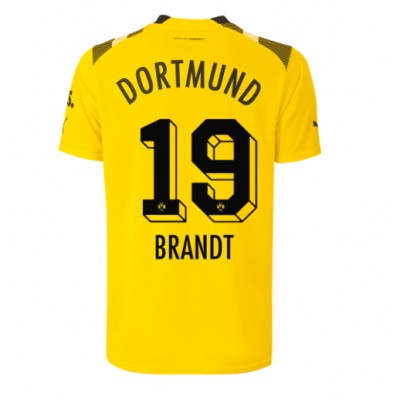 Billiga Fotbollströjor Herr Borussia Dortmund BVB Tredje Tröja 2022-23 Kortärmad Julian BRANDT 19