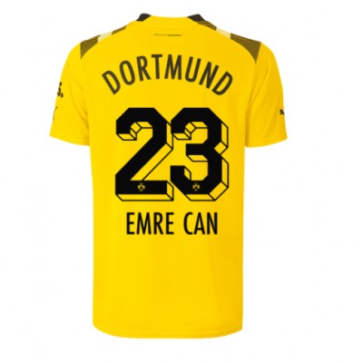 Billiga Fotbollströjor Herr Borussia Dortmund BVB Tredje Tröja 2022-23 Kortärmad med tryck Emre Can 23
