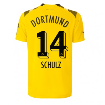Billiga Fotbollströjor Herr Borussia Dortmund BVB Tredje Tröja 2022-23 Kortärmad Nico SCHULZ 14