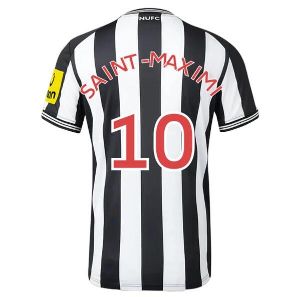 Billiga Fotbollströjor Herr Newcastle United Hemma Tröja 2023-24 Kortärmad med tryck Saint-Maximin 10
