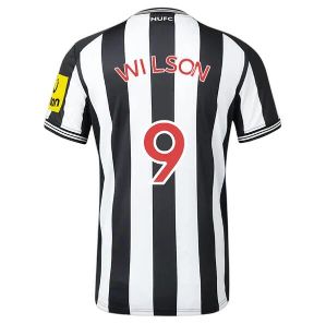 Billiga Fotbollströjor Herr Newcastle United Hemma Tröja 2023-24 Kortärmad med tryck Wilson 9