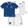 Billiga Fotbollströjor Barn Everton Hemma Tröja 2023-24 Kortärmad shorts Dwight McNeil 7