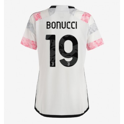 Billiga Fotbollströjor Dam Juventus Bortatröja 2023-24 Kortärmad Leonardo Bonucci 19