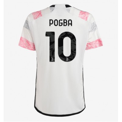Billiga Fotbollströjor Herr Juventus Bortatröja 2023-24 Kortärmad med tryck Paul Pogba 10