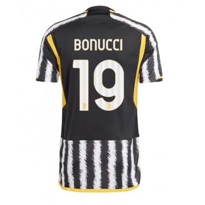 Billiga Fotbollströjor Herr Juventus Hemma Tröja 2023-24 Kortärmad med tryck Leonardo Bonucci 19