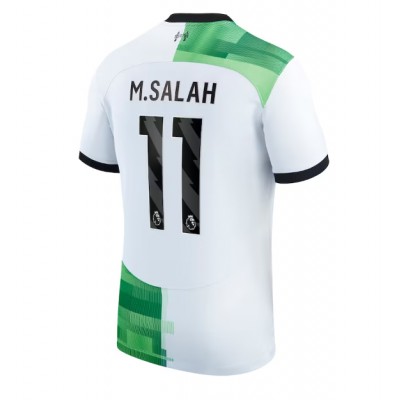 Billiga Fotbollströjor Herr Liverpool Bortatröja 2023-24 Kortärmad med namn Mohamed Salah 11