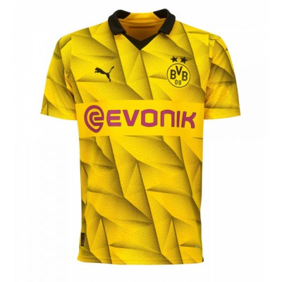 Billiga Fotbollströjor Herr Borussia Dortmund Tredje Tröja 2023-24 Kortärmad med eget namn