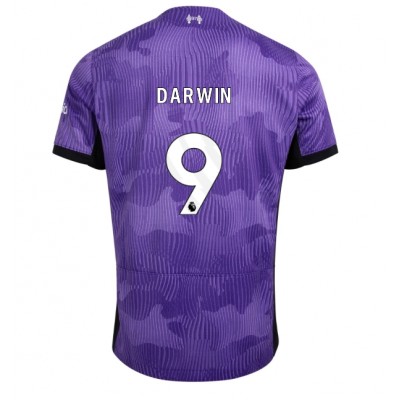 Billiga Fotbollströjor Herr Liverpool Tredje Tröja 2023-24 Kortärmad med namn Darwin Nunez 9