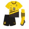 Billiga Fotbollströjor Barn Borussia Dortmund Hemmatröja 2023-24 fotbollströja set Donyell Malen 21