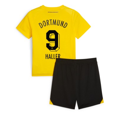 Köpa Matchtröjor Fotboll Barn Borussia Dortmund Hemmatröja 2023-24 fotbollströja set Sebastien Haller 9