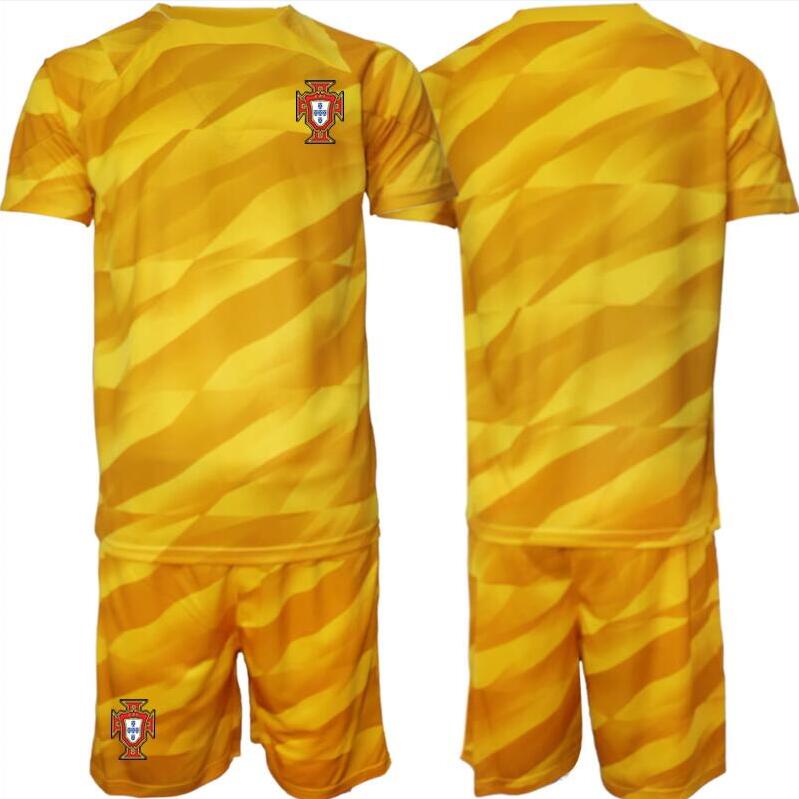 Billiga Fotbollströjor Barn Portugal 2023-24 Kortärmad shorts