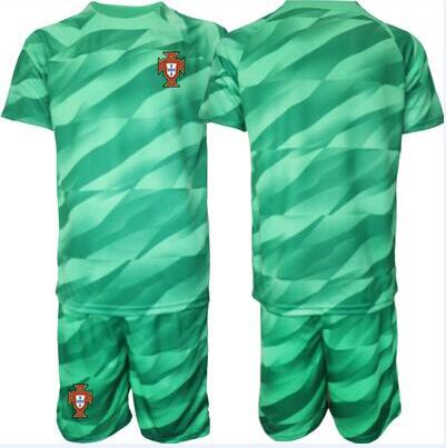 Billiga Fotbollströjor Barn Portugal tröja set 2023-24