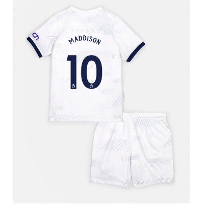 Billiga Fotbollströjor Barn Tottenham Hotspur Hemmatröja 2023-24 Kortärmad shorts James Maddison 10