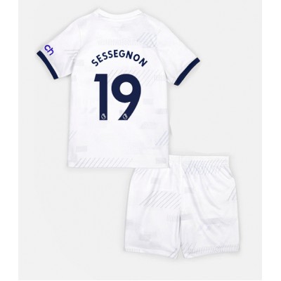 Billiga Fotbollströjor Barn Tottenham Hotspur Hemmatröja 2023-24 Kortärmad shorts Ryan Sessegnon 19
