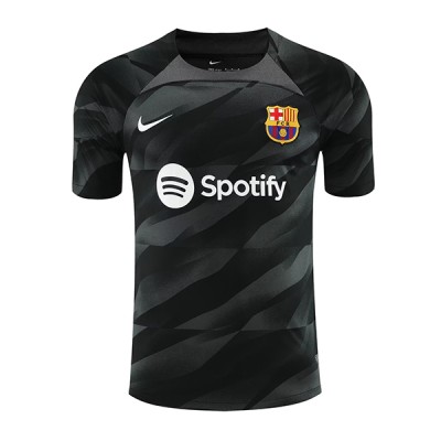 Billiga Fotbollströjor Herr FC Barcelona Bortatröja 2023-24 Kortärmad tröja med eget namn