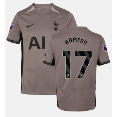 Billiga Fotbollströjor Herr Tottenham Hotspur Tredje Tröja 2023-24 Kortärmad Cristian Romero 17