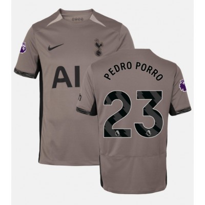 Billiga Fotbollströjor Herr Tottenham Hotspur Tredje Tröja 2023-24 Kortärmad Pedro Porro 23
