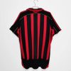 Billiga Fotbollströjor Herr AC Milan 2006/07 Kortärmad röd och svart retro fotbollströja