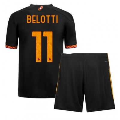 Billiga Fotbollströjor Barn AS Roma Tredje Tröja 2023-24 tröja set Andrea Belotti 11