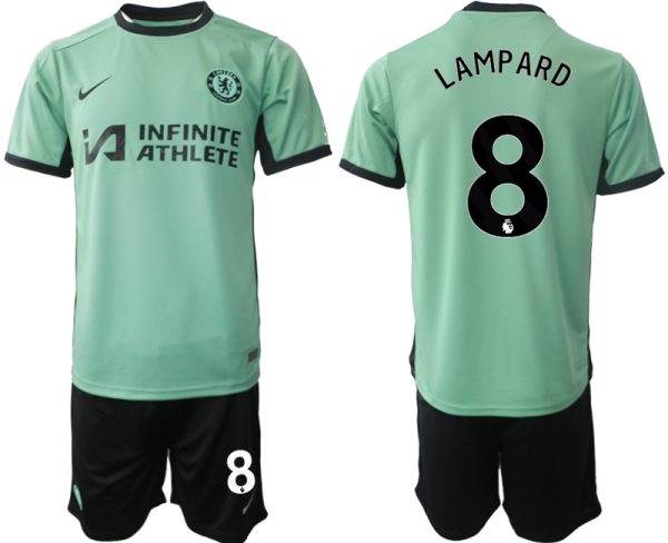 Billiga Fotbollströjor Herr Chelsea Tredje Tröja 2023-2024 tröja set Frank Lampard 8