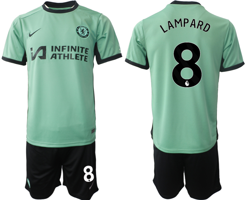 Billiga Fotbollströjor Herr Chelsea Tredje Tröja 2023-2024 tröja set Frank Lampard 8
